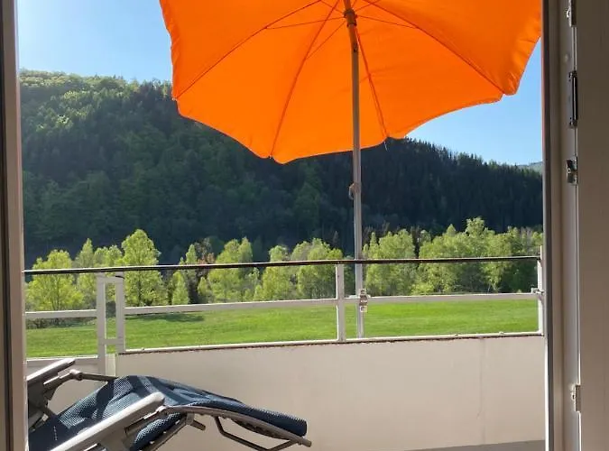 Schoene Aussicht! 아파트 란겔샤임