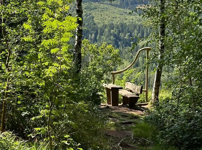 아파트 Schoene Aussicht! 란겔샤임