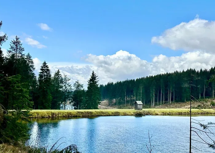 아파트 Schoene Aussicht! 란겔샤임